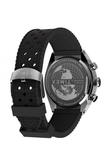 Timex Legacy Tonneau Chronograph 42mm Synthetic Strap Watch TW2W64500