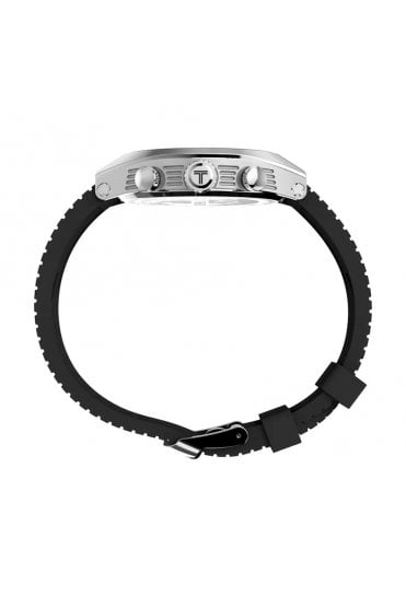 Timex Legacy Tonneau Chronograph 42mm Synthetic Strap Watch TW2W64500