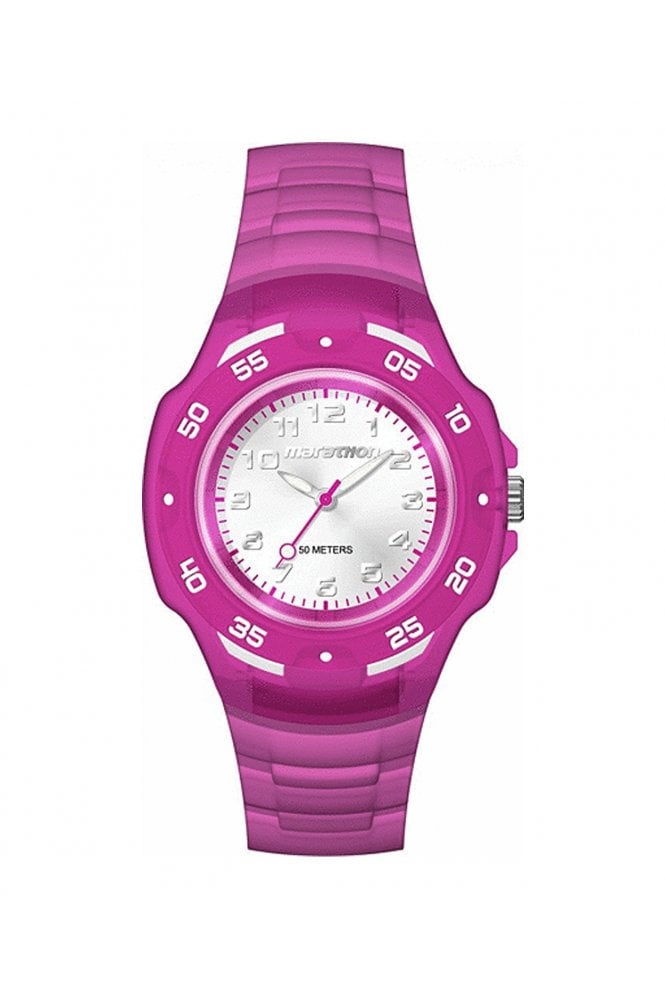 Timex  Marathon 36mm 5ATM Silver Dial Watch TW5M06600