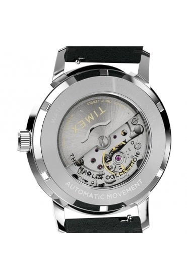 Timex Marlin Automatic 40mm Leather Strap Watch TW2W59700