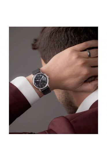 Timex Marlin Automatic 40mm Leather Strap Watch TW2W59700