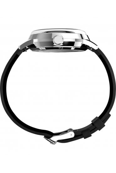 Timex Marlin Automatic 40mm Leather Strap Watch TW2W93100