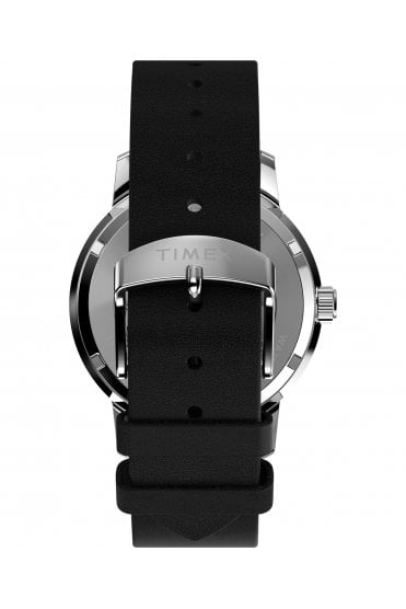 Timex Marlin Automatic 40mm Leather Strap Watch TW2W93100
