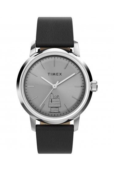 Timex Marlin Automatic Peanuts 75th Anniversary 40mm Watch TW2Y10000