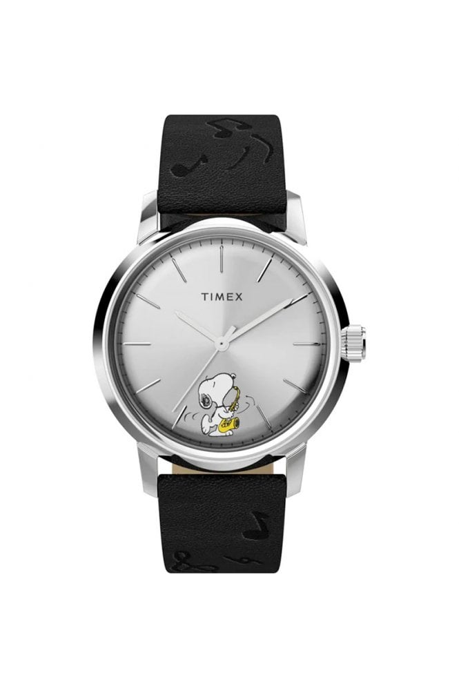 Timex  Marlin Automatic x Peanuts Saxophonist 40mm Watch TW2W68800