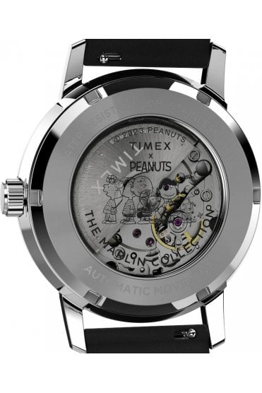 Timex Marlin Automatic x Peanuts Snoopy Flying Ace 40mm Watch TW2W49600