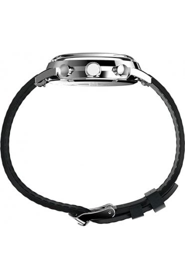 Timex Marlin Chronograph 40mm Leather Strap Watch TW2W10300