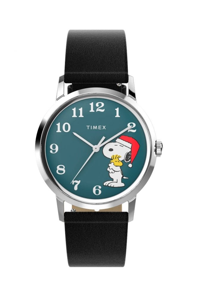 Timex  Marlin Hand-Wound X Snoopy Holiday Watch TW2V63200