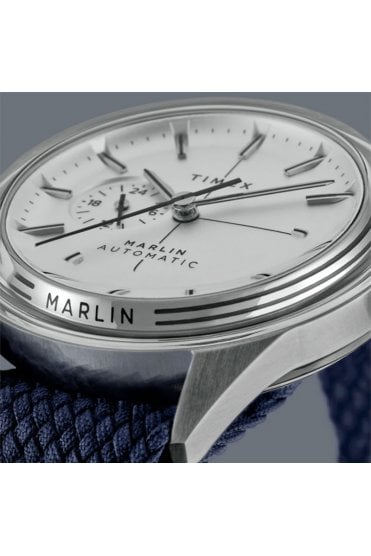 Timex Marlin Jet Automatic 38mm Fabric Strap Watch TW2V72300