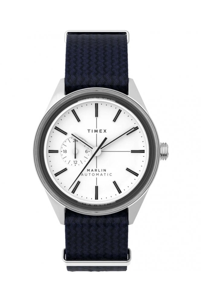 Timex  Marlin Jet Automatic 38mm Fabric Strap Watch TW2V72300