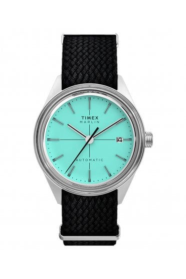 Timex Marlin Jet Automatic 38mm Fabric Strap Watch TW2Y06400