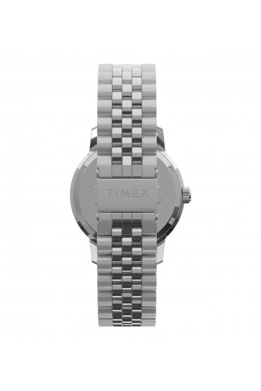 Timex Marlin Quartz GMT 40mm Stainless Steel Watch TW2Y47600