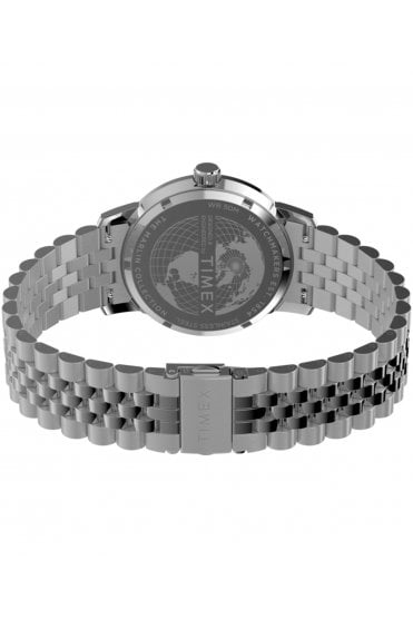 Timex Marlin Quartz GMT 40mm Stainless Steel Watch TW2Y47600