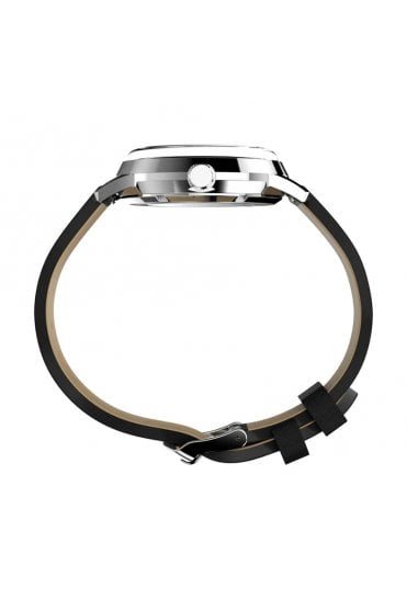 Timex Marlin x Peanuts Sketch 40mm Leather Strap Watch TW2W54000