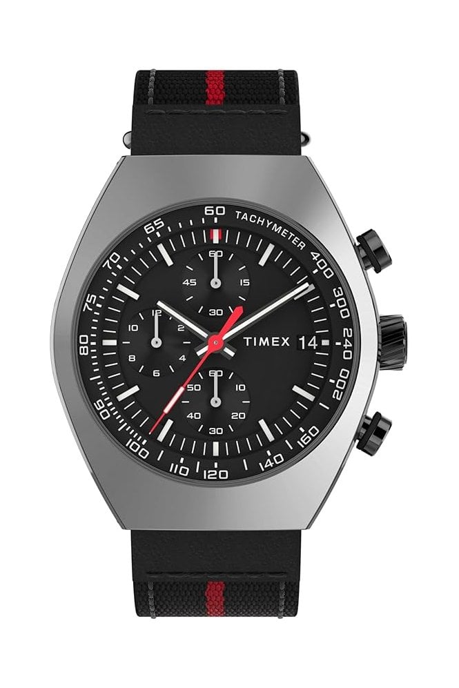 Timex  Mens Legacy Tonneau Gunmetal Case Watch TW2W50200