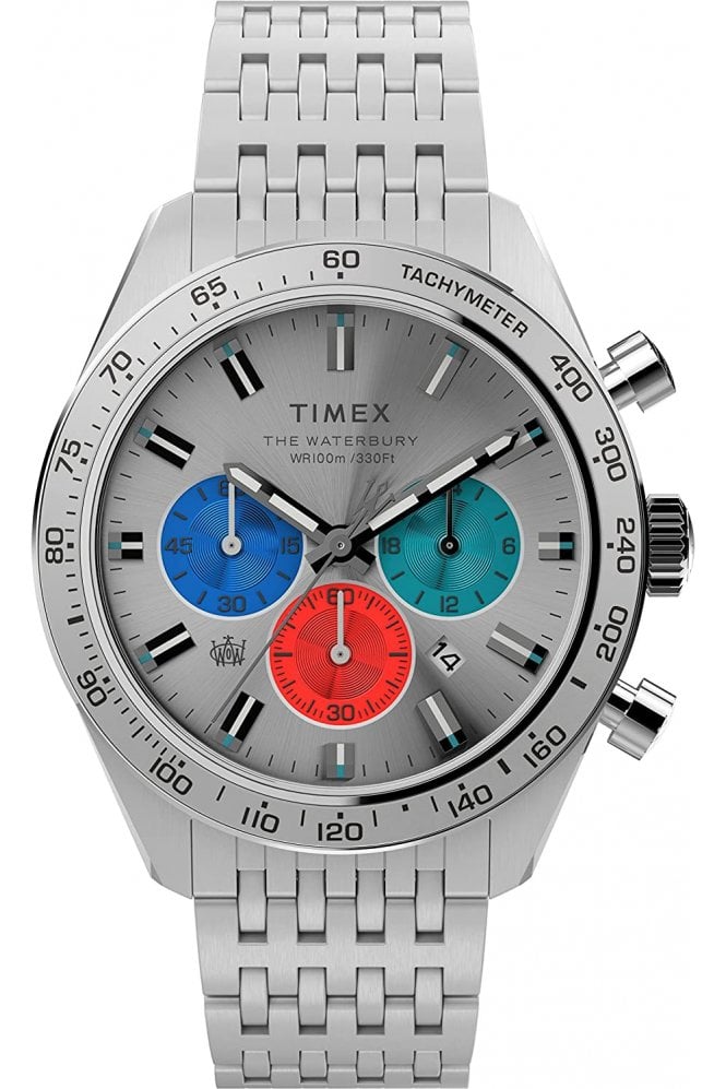 Timex  Mens Waterbury Chronograph Watch TW2V42400