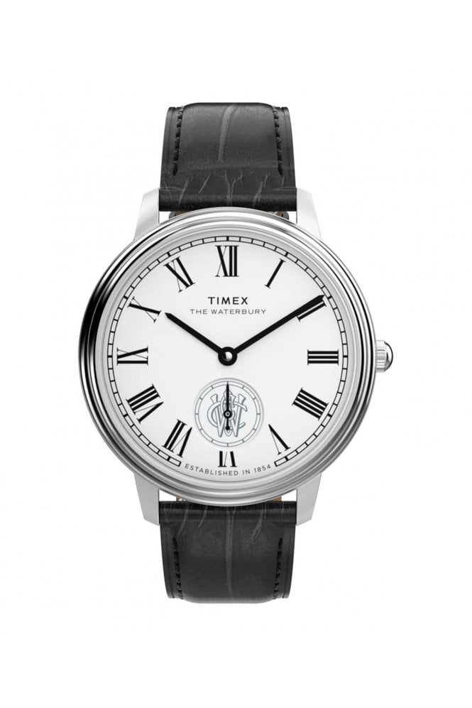 Timex  Metropolitan Sub-Second 39mm Leather Strap Watch TW2Y23100