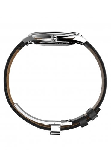 Timex Metropolitan Sub-Second 39mm Leather Strap Watch TW2Y23100