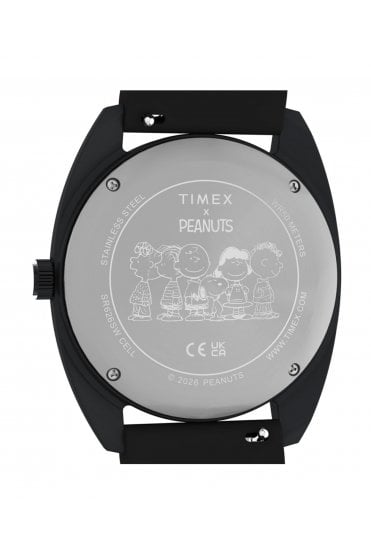 Timex Peanuts x 1979 Reissue Inspired 37mm Silicone Strap Watch TW2Y70900