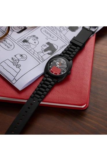 Timex Peanuts x 1979 Reissue Inspired 37mm Silicone Strap Watch TW2Y70900