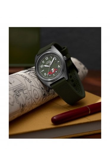 Timex Peanuts x Expedition Snoopy Road Trip 39mm Silicone Strap Watch
 TW2Y52500