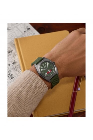 Timex Peanuts x Expedition Snoopy Road Trip 39mm Silicone Strap Watch
 TW2Y52500