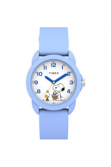 Timex Peanuts x Kids Spring 30mm Silicone Strap Watch TW2Y51100