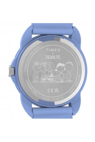 Timex Peanuts x Kids Spring 30mm Silicone Strap Watch TW2Y51100
