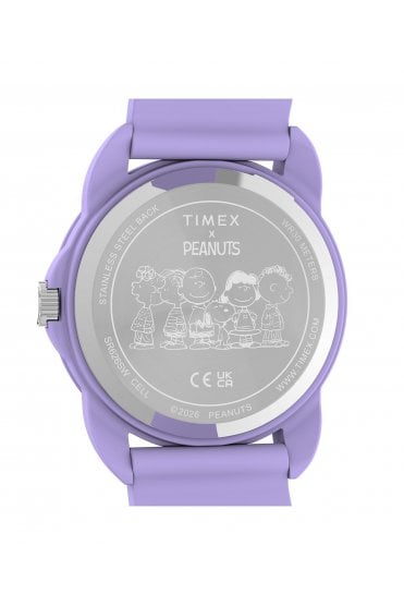 Timex Peanuts x Kids Spring 30mm Silicone Strap Watch TW2Y51200