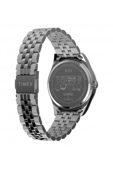 Timex Peanuts x Legacy Snoopy Flower Dial 36mm Stainless Steel Bracelet Watch TW2Y52600