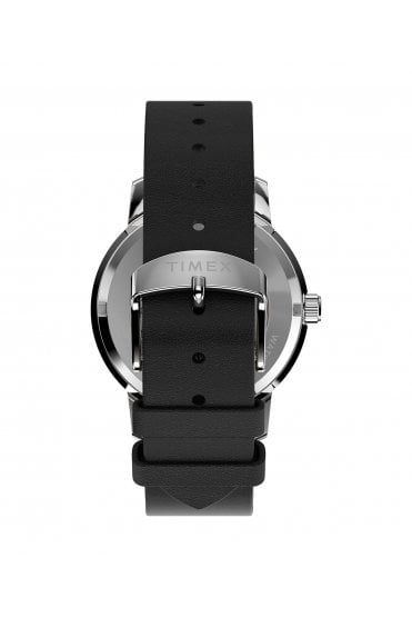 Timex Peanuts x Marlin Automatic Americana 40mm Leather Strap Watch TW2Y50300