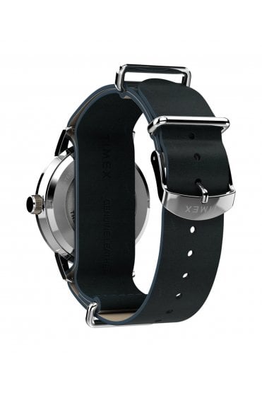 Timex Peanuts x Marlin Automatic Pickleball 40mm Leather Strap Watch TW2Y50500