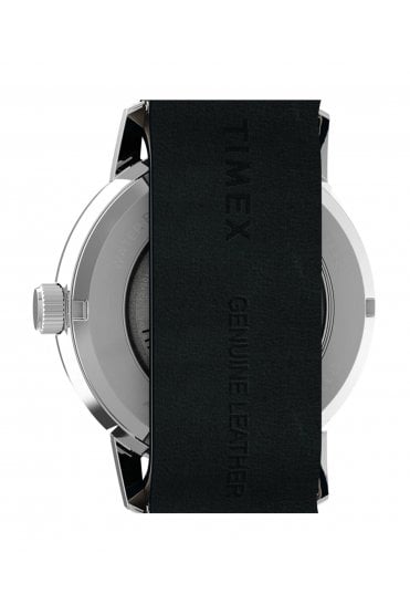 Timex Peanuts x Marlin Automatic Pickleball 40mm Leather Strap Watch TW2Y50500