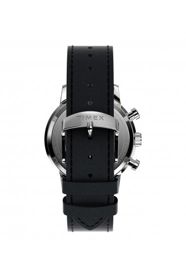 Timex Peanuts x Marlin Chronograph Joe Cool 40mm Leather Strap Watch TW2Y48500