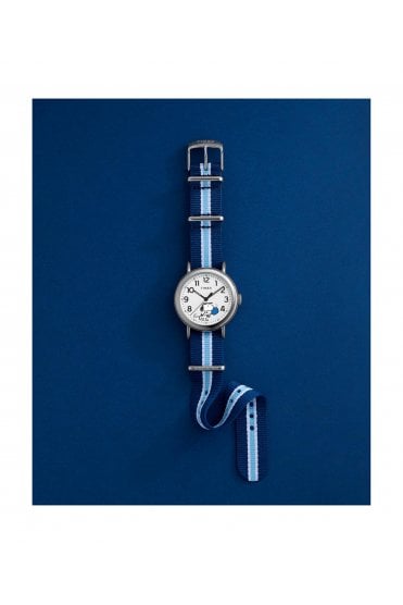 Timex Peanuts x Weekender Pickleball 37mm Fabric Strap Watch TW2Y50600