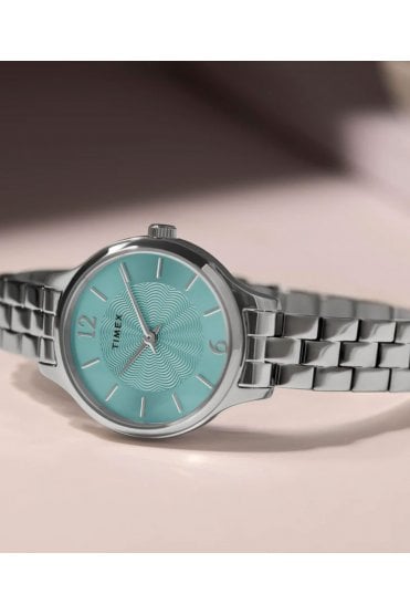 Timex Peyton 32mm Stainless Steel Bracelet Watch TW2W98400