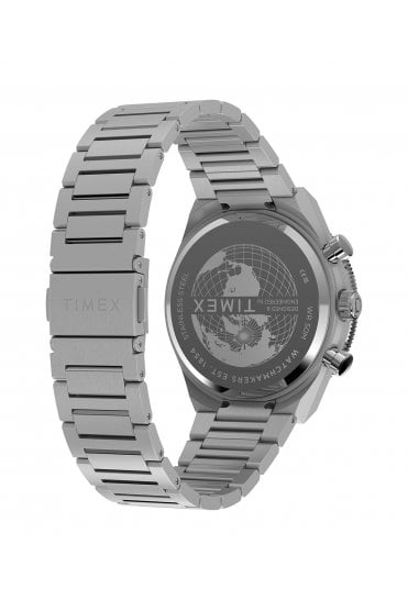 Timex Q Continental Chronograph 40mm Stainless Steel Bracelet Watch TW2Y55800