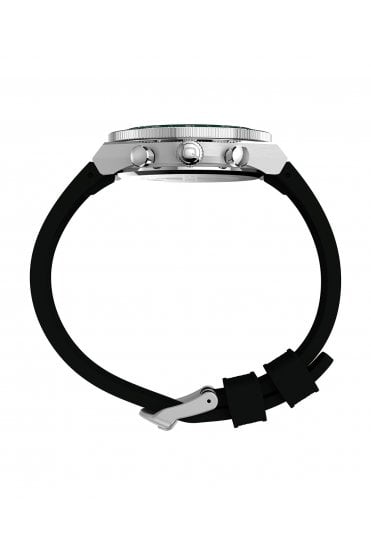 Timex Q Continental Chronograph 40mm Synthetic Rubber Strap Watch TW2Y56100