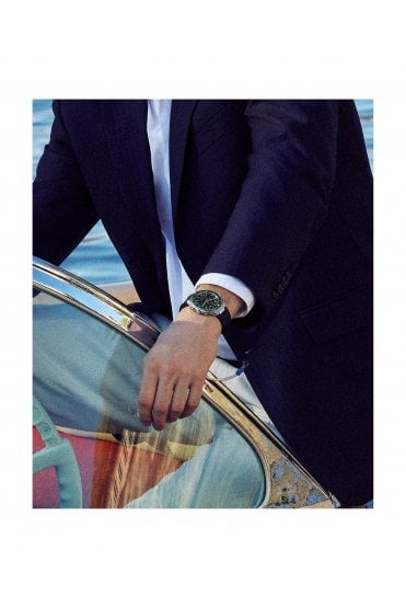 Timex Q Continental Chronograph 40mm Synthetic Rubber Strap Watch TW2Y56100