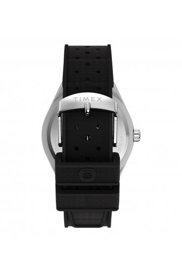 Timex Q Continental GMT 39mm Synthetic Rubber Watch TW2Y24900