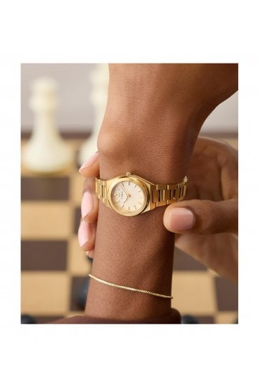 Timex Q Continental Mini 24mm Stainless Steel Bracelet Watch TW2Y68300