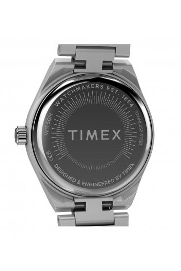 Timex Q Continental Mini 24mm Stainless Steel Bracelet Watch TW2Y68500