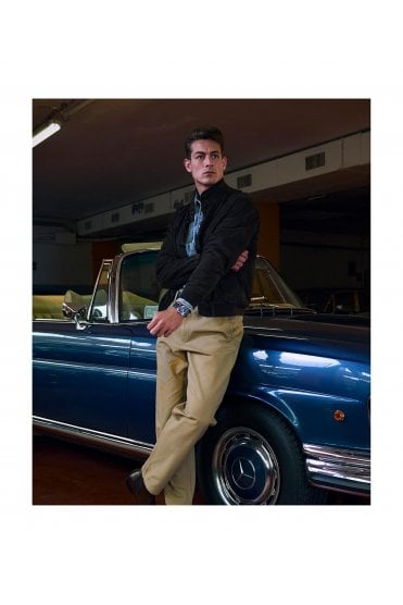 Timex Q Gents Chronograph 40mm Leather Strap Watch TW2Y36100