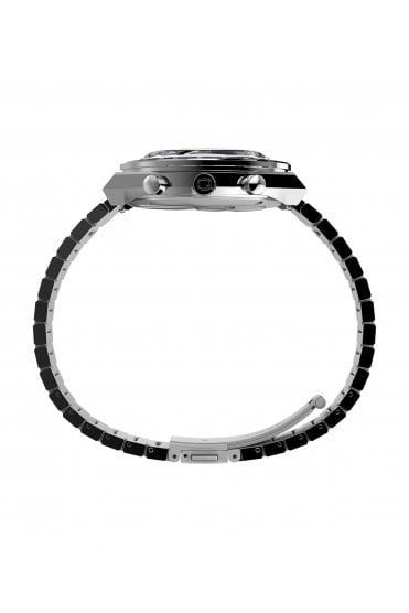 Timex Q Gents Chronograph 40mm Stainless Steel Bracelet Watch TW2Y36200