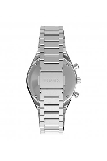 Timex Q Gents Chronograph 40mm Stainless Steel Bracelet Watch TW2Y36200