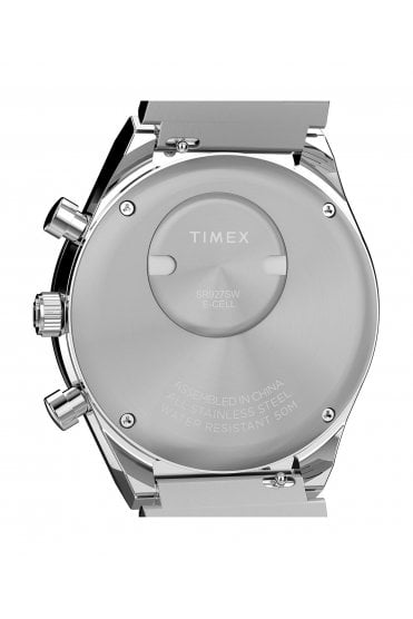Timex Q Gents Chronograph 40mm Stainless Steel Bracelet Watch TW2Y36200