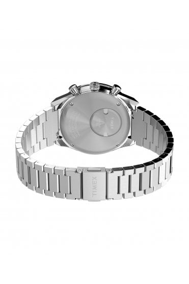 Timex Q Gents Chronograph 40mm Stainless Steel Bracelet Watch TW2Y36200