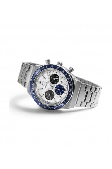 Timex Q Gents Chronograph 40mm Stainless Steel Bracelet Watch TW2Y36200