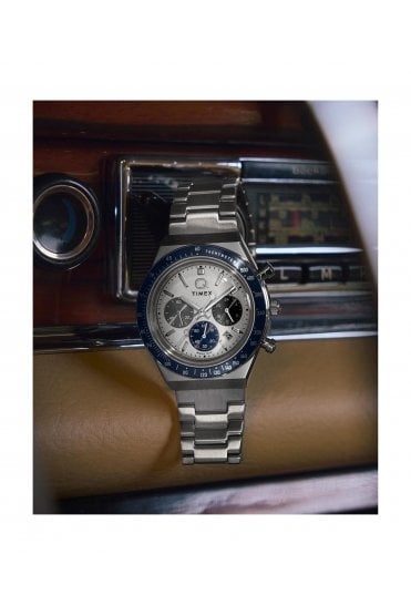 Timex Q Gents Chronograph 40mm Stainless Steel Bracelet Watch TW2Y36200