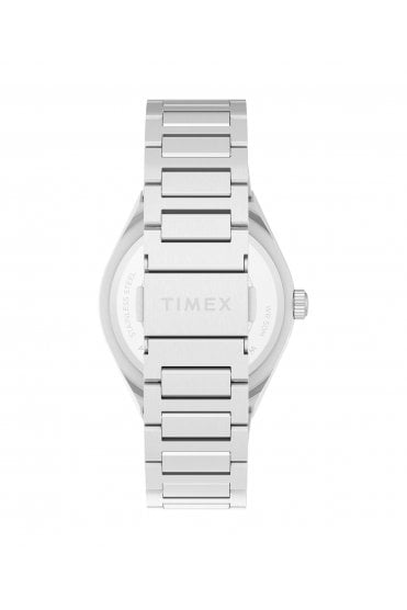 Timex Q Gents Continental Day/Date 39mm Stainless Steel Bracelet Watch TW2Y25000
